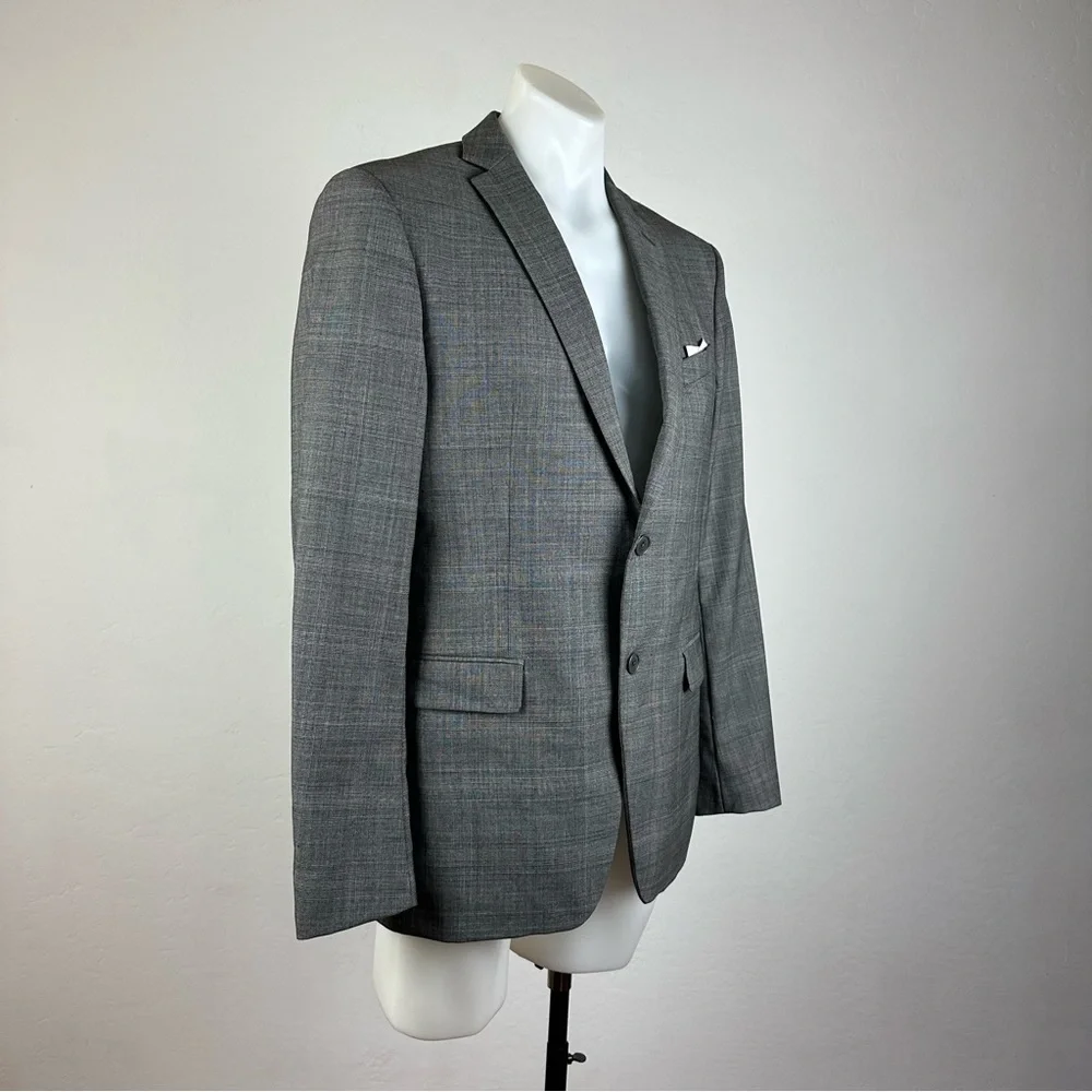 John Varvatos Textured Wool Sport Jacket